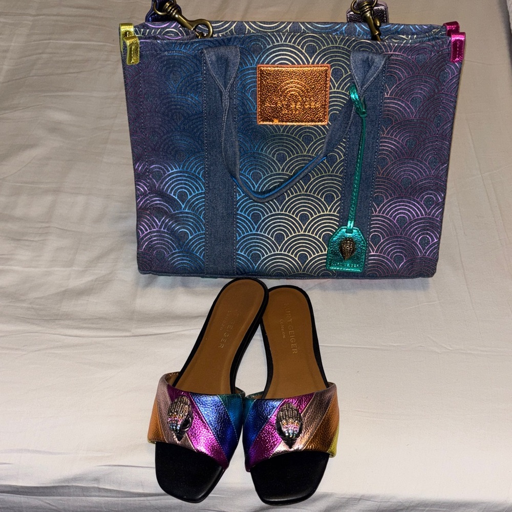Kurt Geiger Multicolor Slide Sandals